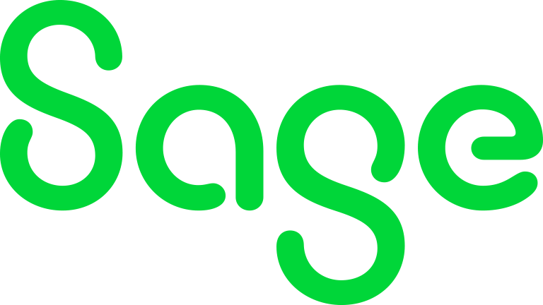 The Sage logo in green.